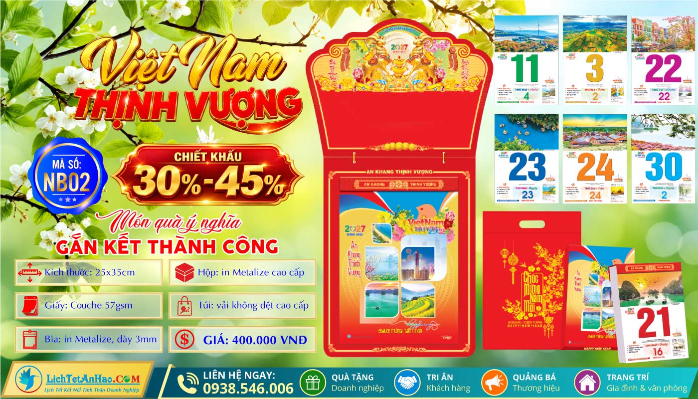 Bloc Cực Đại | MS: NB02 - Việt Nam Thịnh Vượng