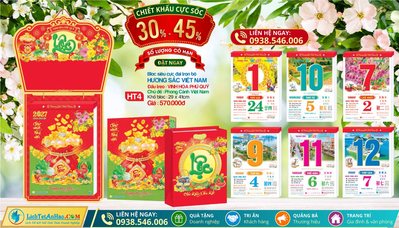 Bloc Siêu Cực Đại | MS: HT4 - Vinh Hoa Phú Quý