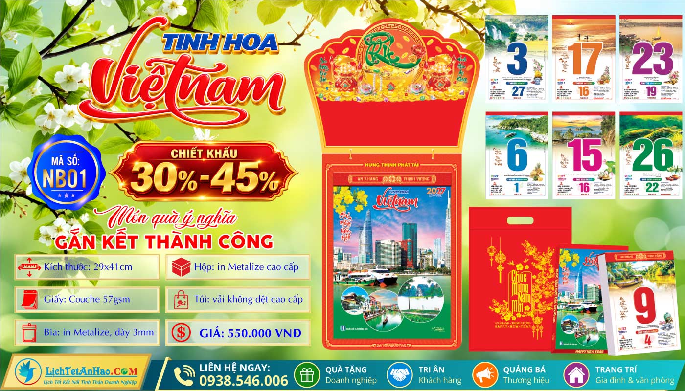 Bloc Siêu Cực Đại | MS: NB01 - Tinh Hoa Việt Nam