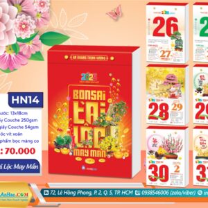Lịch Bloc Rời Gắn Bìa