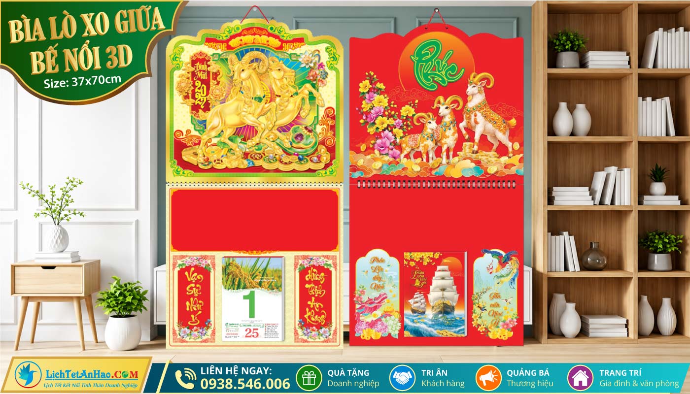 Bìa Lò Xo (37×70) Bế Nổi Gắn Bloc 2027