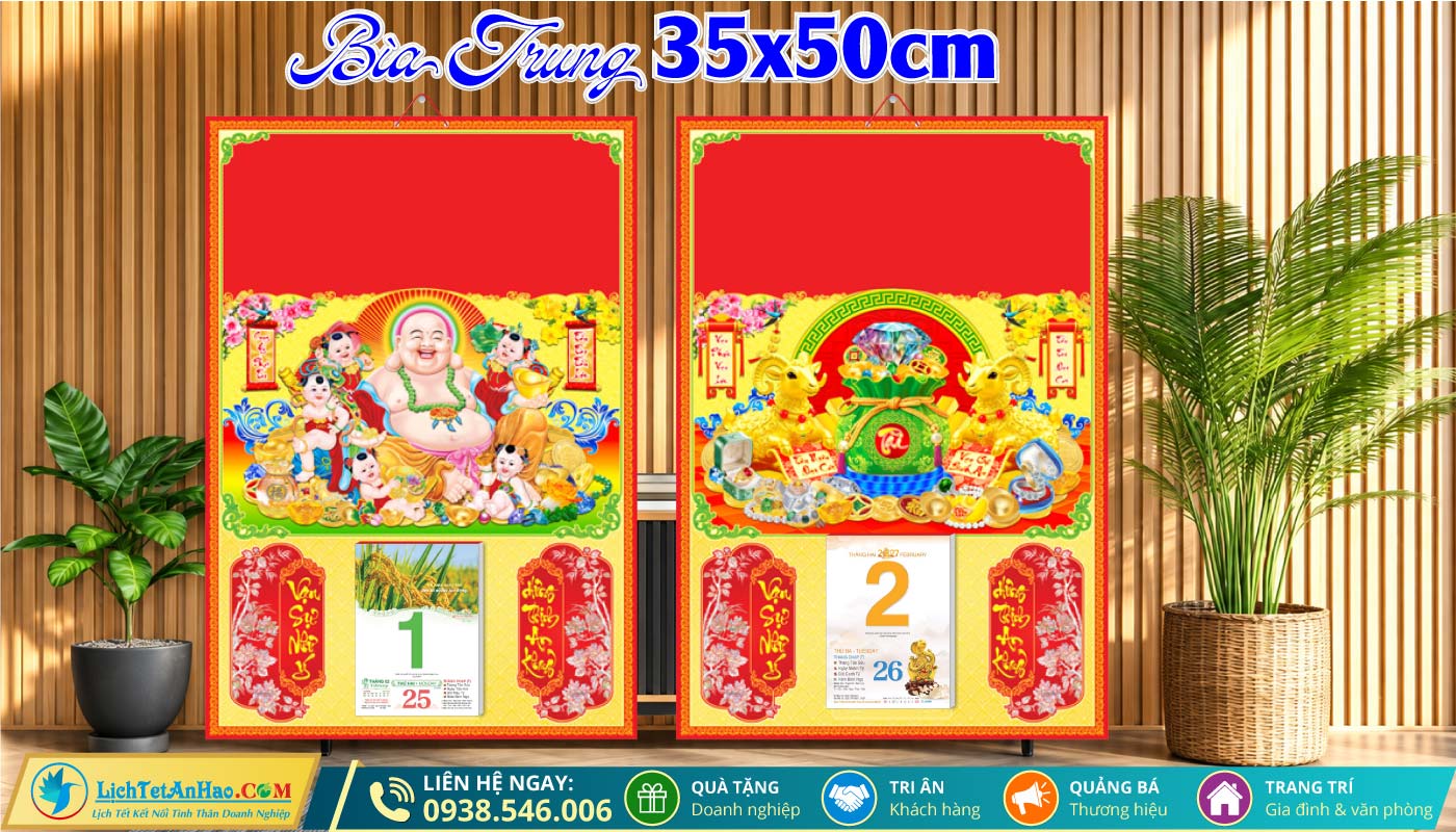Bìa Trung (35×50) Gắn Bloc 2027